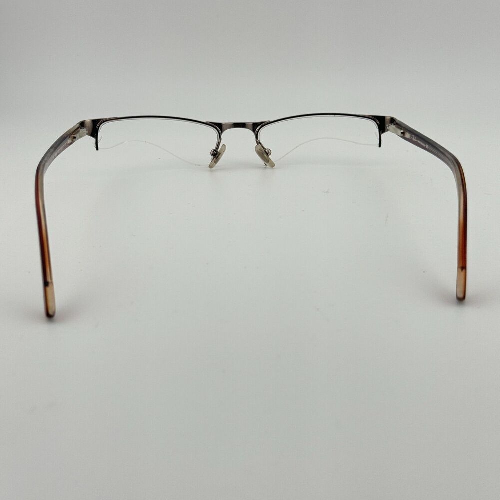 Ray-Ban RB6066 2531 Eyeglasses Frames Brown Rectangular Half Rim 50-17 135 13105 - Picture 4 of 8